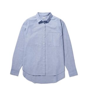 KULE The Quinn Oxford Blue Shirt